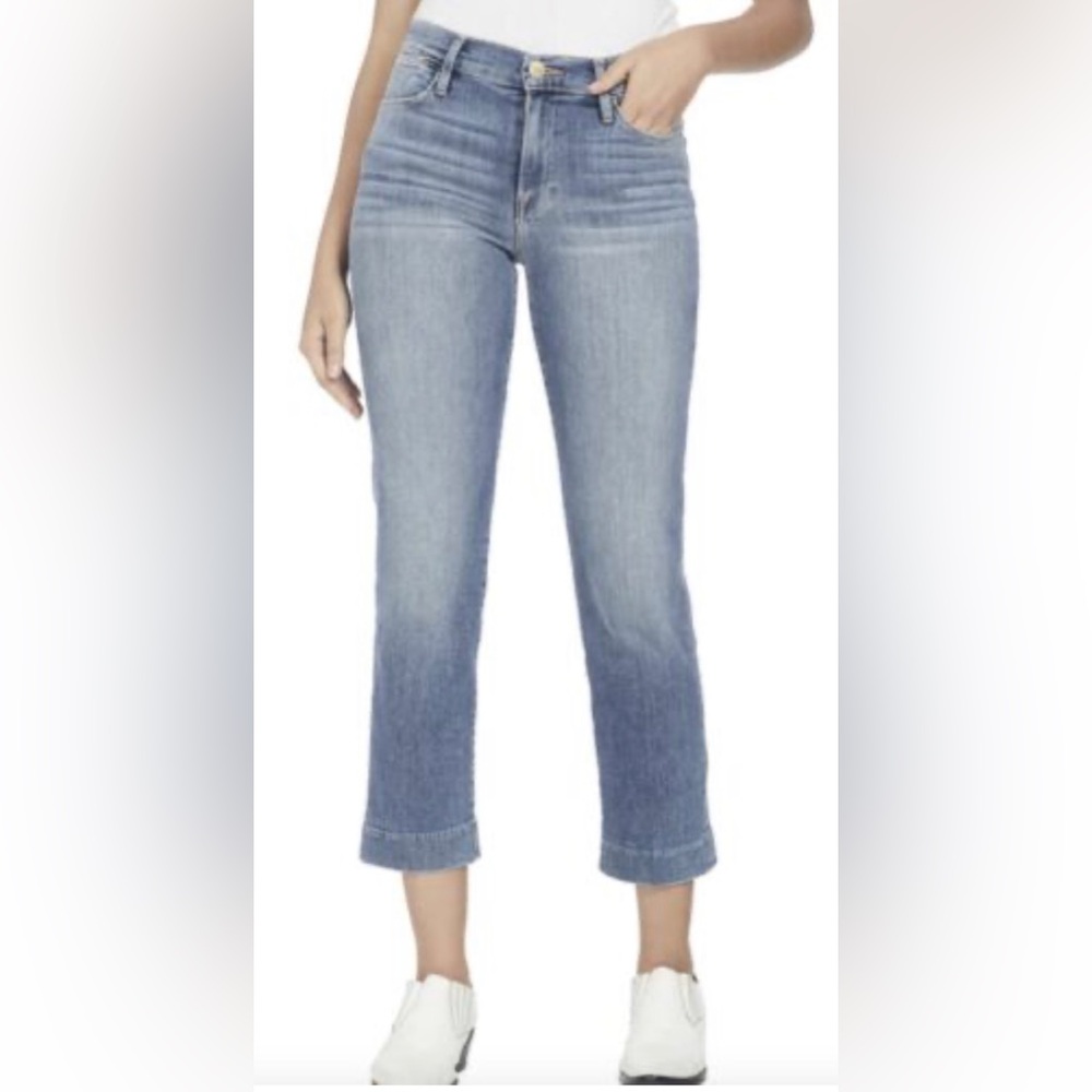 NWT Frame “Le High Straight” jeans in Nomad